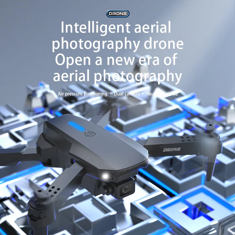 KBDFA E88Pro Drone Profesional 4K HD Dual Camera 5000 Meter Remote Control Distance Helicopter Foldable WIFI FPV Quadcopter Dron